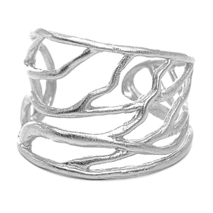 Intricate Branches Ring- Sterling Silver