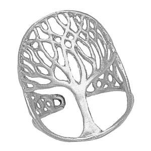 Tree of Life Ring - Sterling Silver