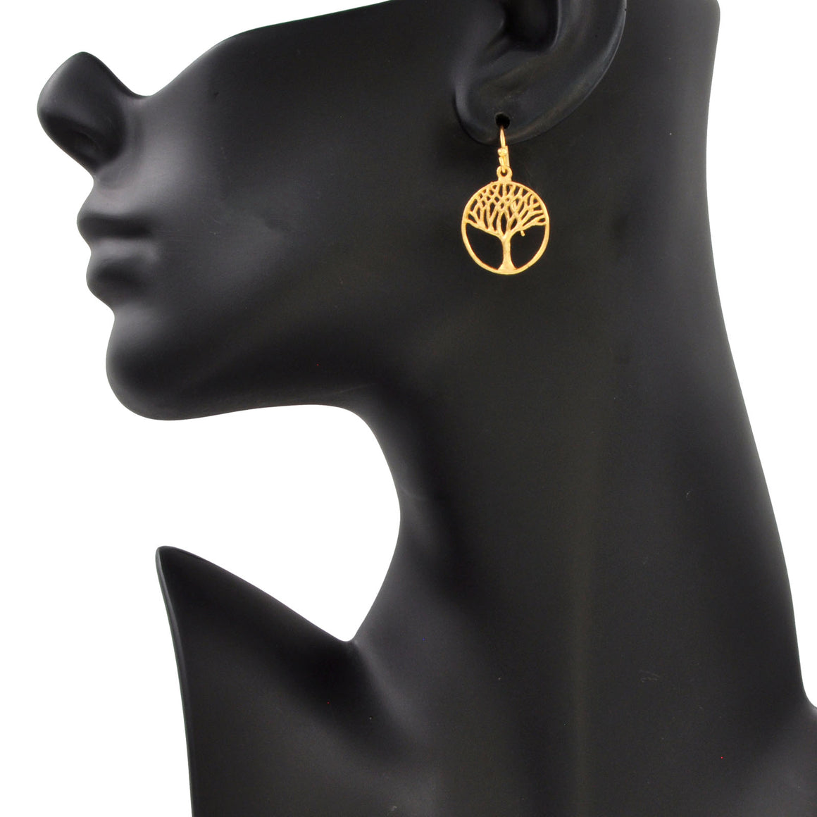 Tree of Life Earrings (Small) - 24K Gold Plated