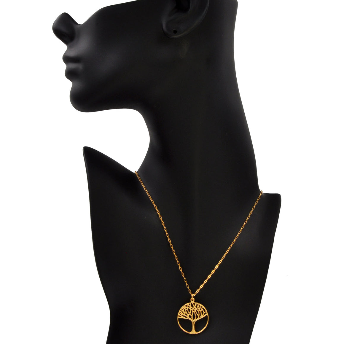 Tree of Life Necklace (Medium) - 24K Gold Plated