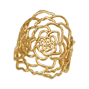 Rose Ring - 24K Gold Vermeil